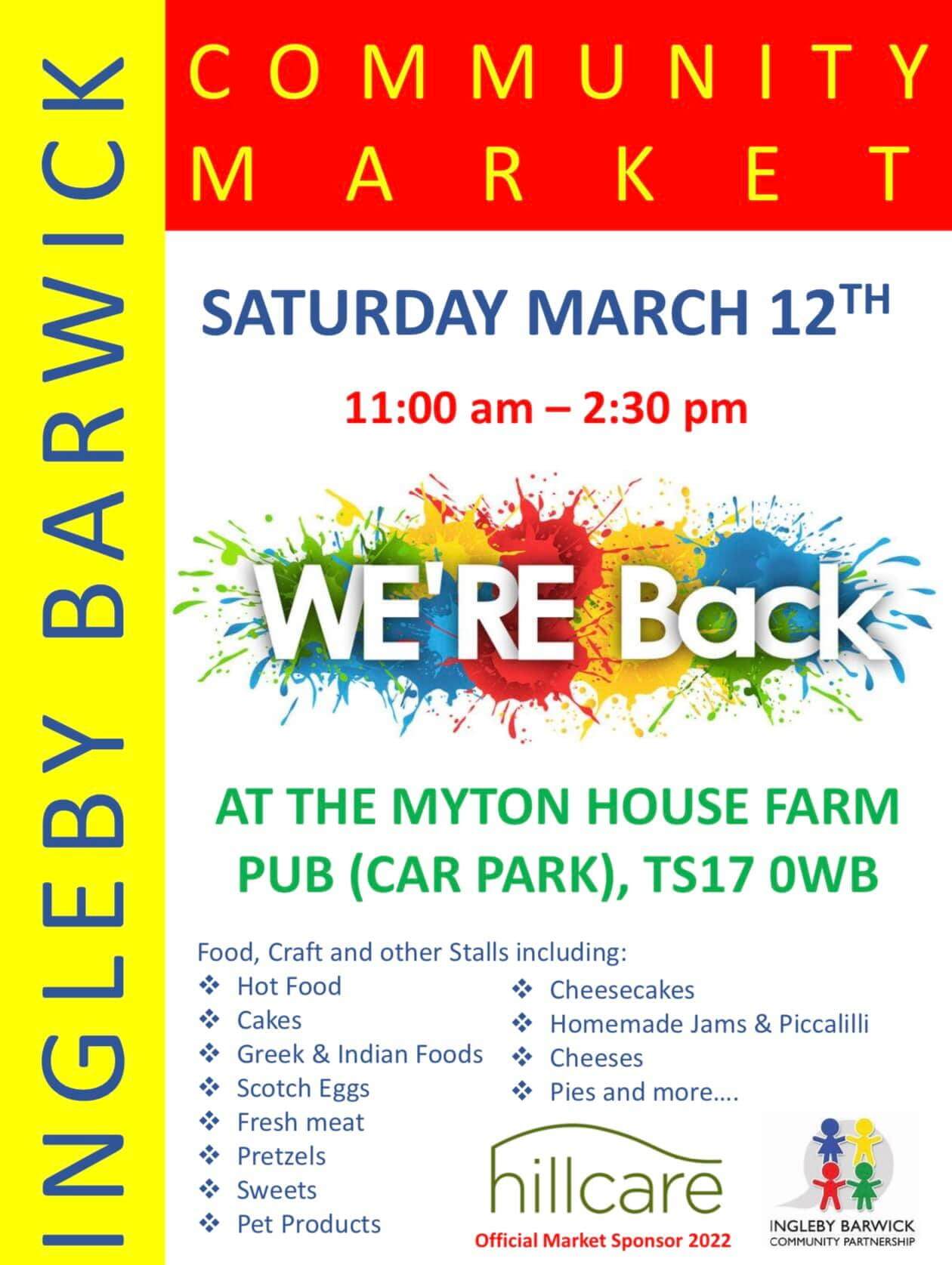 Community Market | Ingleby Barwick Hub