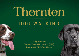 Thornton Dog Walking - Ingleby Barwick Hub