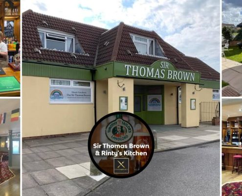 Sir Thomas Brown Pub - Rintys Kitchen - Ingleby Barwick Hub - Banner